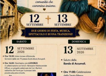 Ad Accumoli torna la festa della comunità