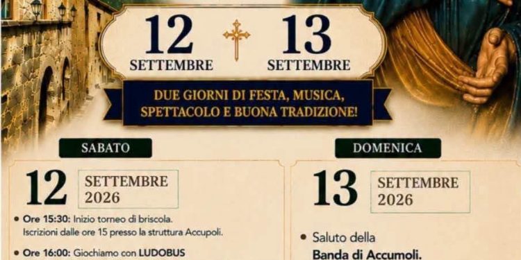 Ad Accumoli torna la festa della comunità
