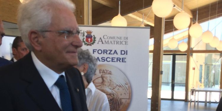 Il Presidente Mattarella inaugura l’anno scolastico ad Amatrice