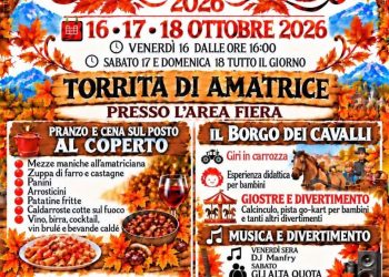 Amatrice  “Castagnando 2026”, la nuova edizione della festa a Torrita di Amatrice