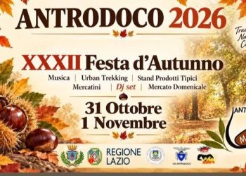 Antrodoco, XXXII Festa d’Autunno: il 31 ottobre e 1° novembre tra marroni, sapori e tradizioni