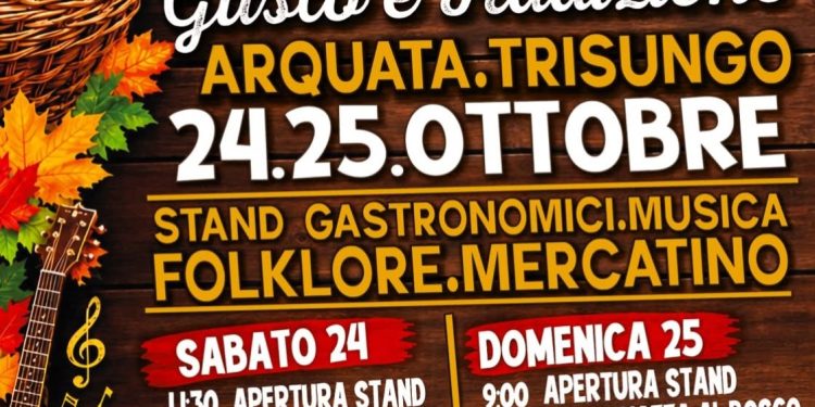 Arquata del Tronto, “Marrone che Passione”: il 24 e 25 ottobre a Trisungo