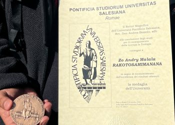 Don Zo Andry, orgoglio amatriciano: licenza in Teologia con il massimo dei voti